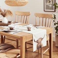 Highland Cow Table Runner