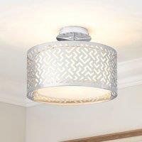 Nyx Modern Semi Flush Ceiling Light