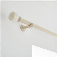 Tulip Urn Wood Curtain Pole