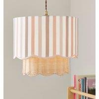 Stripe Scallop Easy Fit Lamp Shade