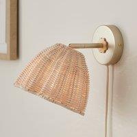 Amaria Scallop Adjustable Wall Light