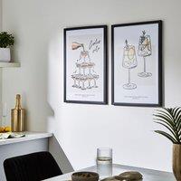 Set of 2 Dolce Vita Framed Prints