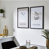 Set of 2 Cocktail Framed Prints