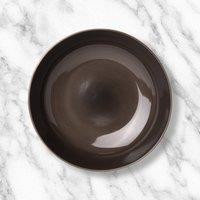 Grey Reactive Stoneware Serving Bowl