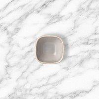 Square Stoneware Sauce Dish