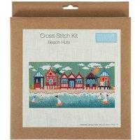 Beach Hut Cross Stitch Kit