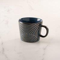 Navy Wax Resistant Mug