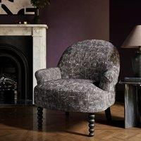 Petit Swirl Print Occasional Armchair