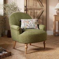 Petit Ribbed Chenille Occasional Armchair
