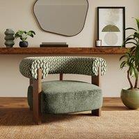 Fallon Cut Velvet Accent Chair