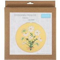 Daisies Embroidery Hoop Kit