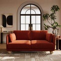 Armitage Chenille 2 Seater Sofa with Ball Feet