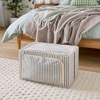 Coastal Stripe Fabric Trunk