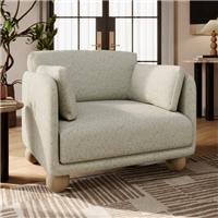 Armitage Chunky Boucle Fleck Snuggle Chair