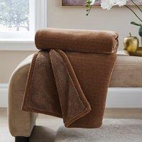 Cosy Chenille Throw Blanket 130x180cm