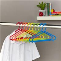 Set of 10 Kids Plastic Hangers