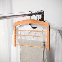 Wooden Black Multi Trouser Hanger