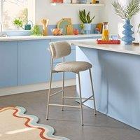 Elements Cooper Barstool, Tonal Boucle