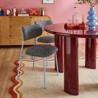 Elements Cooper Dining Chair, Tonal Boucle