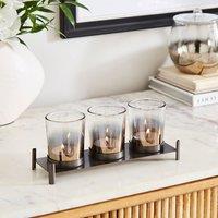Luxe Set of 3 Tealight Holders