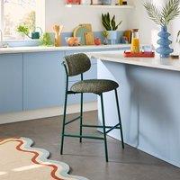 Elements Cooper Barstool, Tonal Boucle