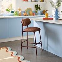 Elements Cooper Barstool, Tonal Boucle