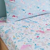 Pack of 2 Unicorn Meadow Polycotton Fitted Sheets