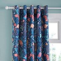 Mythical Mermaids Blackout Eyelet Curtains