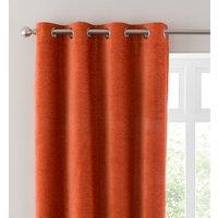 Genoa Chenille Blackout Eyelet Curtains