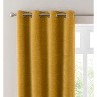 Genoa Chenille Blackout Eyelet Curtains