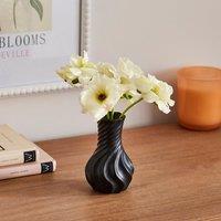 Organic Twist Ceramic Bud Vase