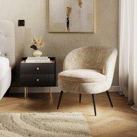 Marcie Luxe Velvet Cocktail Chair