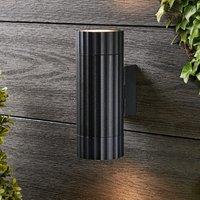 Georgi Ribbed 2 Light Outdoor Wall Light