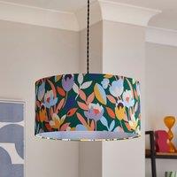 Elements Fieldsley Floral Easy Fit Drum Lamp Shade