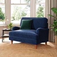 Beatrice II Matte Velvet Snuggle Chair