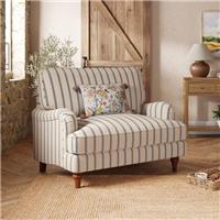 Beatrice II Folkstone Stripe Snuggle Chair