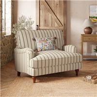 Beatrice II Folkstone Stripe Snuggle Chair