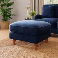 Beatrice II Matte Velvet Footstool