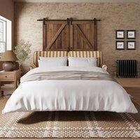 Beatrice II Striped Boucle 3 Seater Sofa Bed