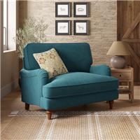 Beatrice II Velvet Snuggle Chair