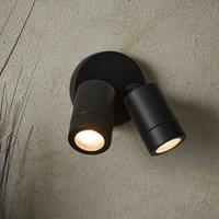 Brax Modern 2 Light Adjustable Wall Spotlight