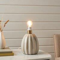 Junie Scallop Table Lamp Base