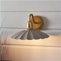 Maya Scallop Wall Light