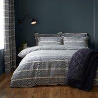 Ash Geometric Duvet Cover & Pillowcase Set