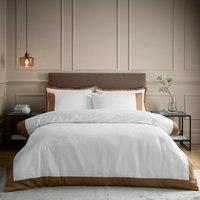 Hotel Portchester 230 Thread Count 100% Cotton Sateen Duvet Cover and Pillowcase Set