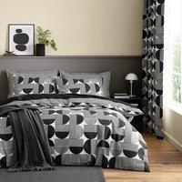 Bromley Geometric Duvet Cover & Pillowcase Set