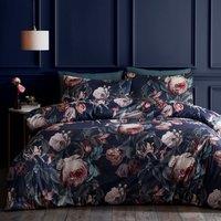 Beatrix Floral Velvet Duvet Cover & Pillowcase Set