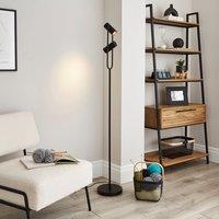 Kit Industrial 2 Light Adjustable Floor Lamp