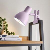 Imi Metal Adjustable Clip-On Task Table Lamp