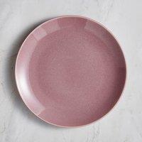 Purple Reactive Ceramic Dinner Plate
